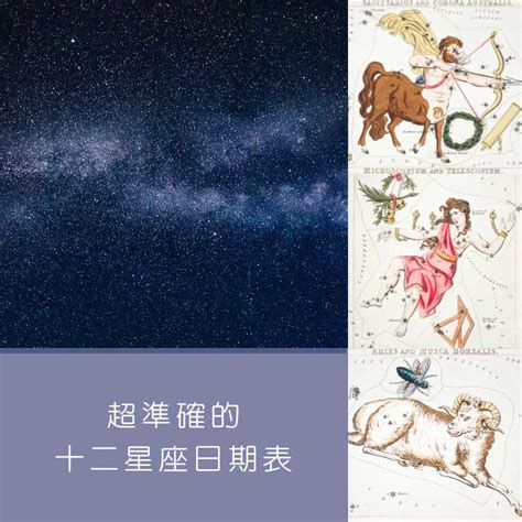 7/5生日|【十二星座日期/月份表】想要查星座生日是幾號？快。